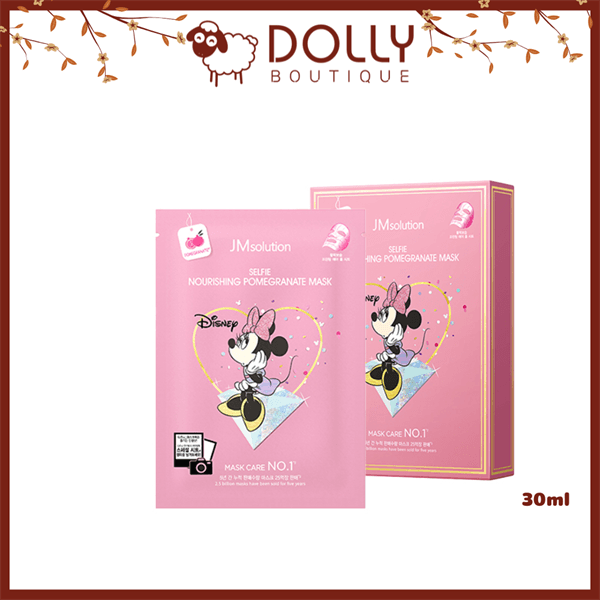 Mặt Nạ Giấy Jm Solution Selfie Nourishing Pomegranate Mask 30 ml