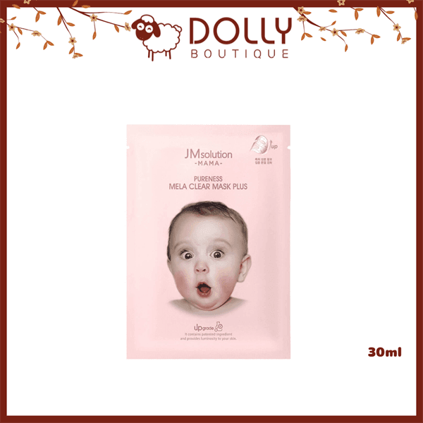 Mặt Nạ Giấy Jm Solution Mama Pureness Mela Clear Mask Plus 30ml