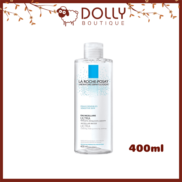 Nước Tẩy Trang Dành Cho Da Thường Nhạy Cảm La Roche-Posay Micellar Water Ultra Sensitive Skin - 400ml